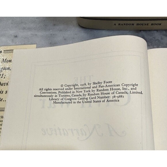 The Civil War A Narrative By Shelby Foote Hardcover With Dust Jackets 58, 63, 74 - Picture 8 of 16